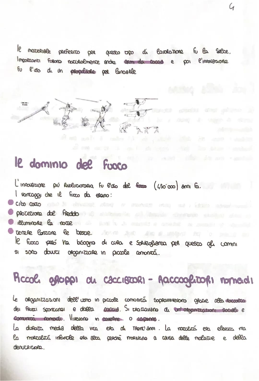 le paleolitico
L'età della pietra
Ge archeologi hamne posto
sempre di oggezzi di
della pietra.
di lavoro dell'uomo primitivo. Si tratta quas