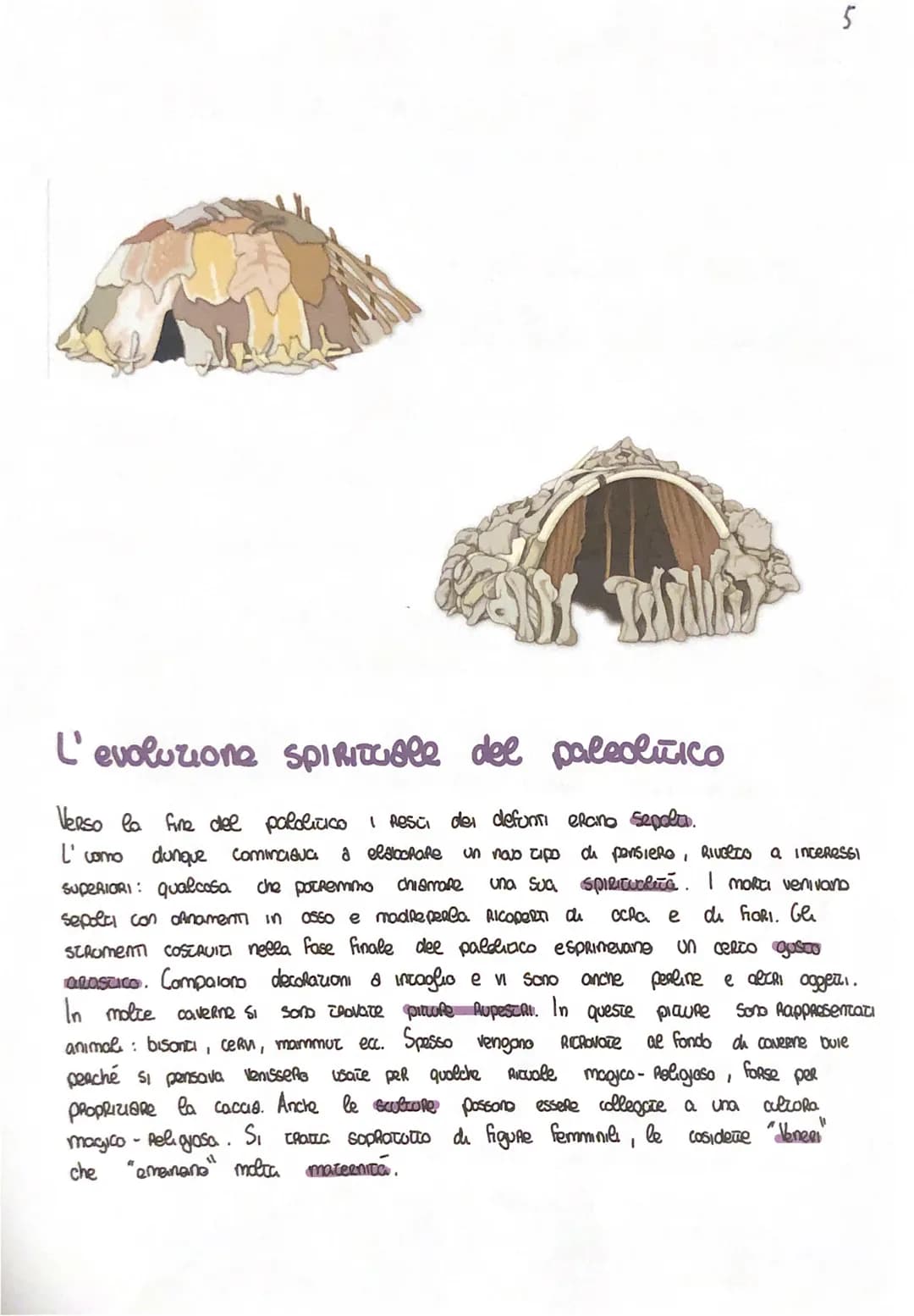 le paleolitico
L'età della pietra
Ge archeologi hamne posto
sempre di oggezzi di
della pietra.
di lavoro dell'uomo primitivo. Si tratta quas