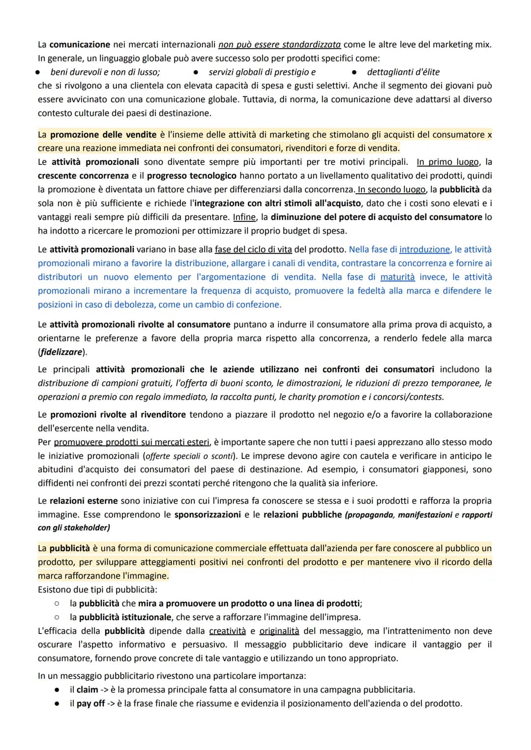 IL MARKETING MIX: PRODOTTO
Il prodotto è la prima leva del marketing mix ed è l'elemento fondamentale dell'offerta dell'impresa al mercato.
