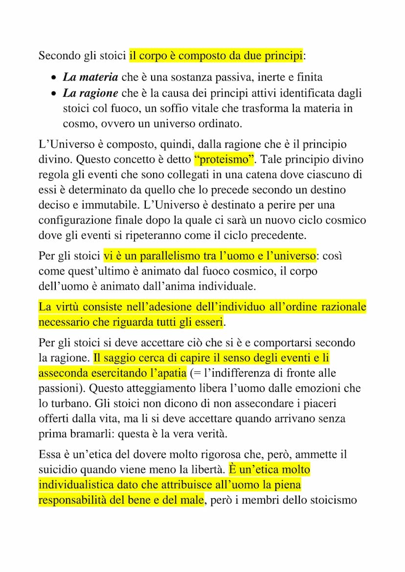 Interrogazione di Latino
L'Epicureismo
Secondo l'epicureismo, fondato da Epicuro di Samo, tra le cause
principali del dolore umano vi sono l