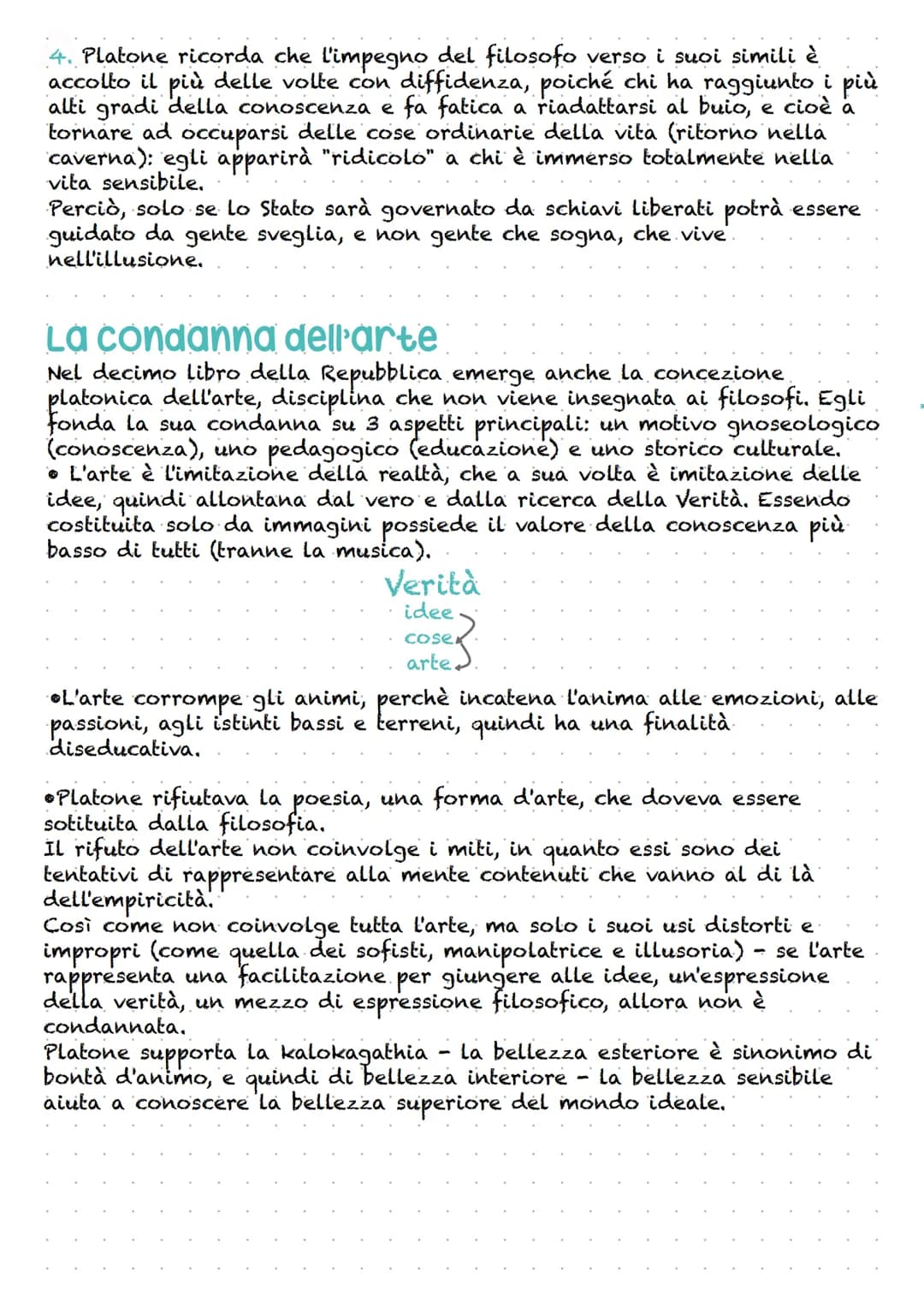 LO STATO IDEALE
Platone si convince che per risolvere la crisi e la decadenza del suo
paese è necessario riformare il governo, con dei buoni