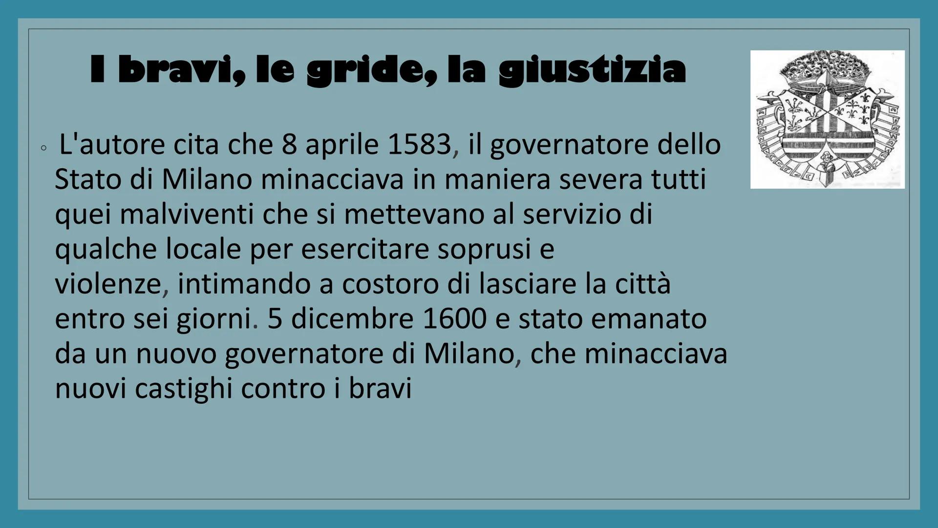 L'
ANALISI DEL TESTO
I PROMESSI SPOSI INTRODUZIONE
• "Che i due descritti di sopra stessero ivi ad aspettar
qualcheduno, era cosa troppo evi