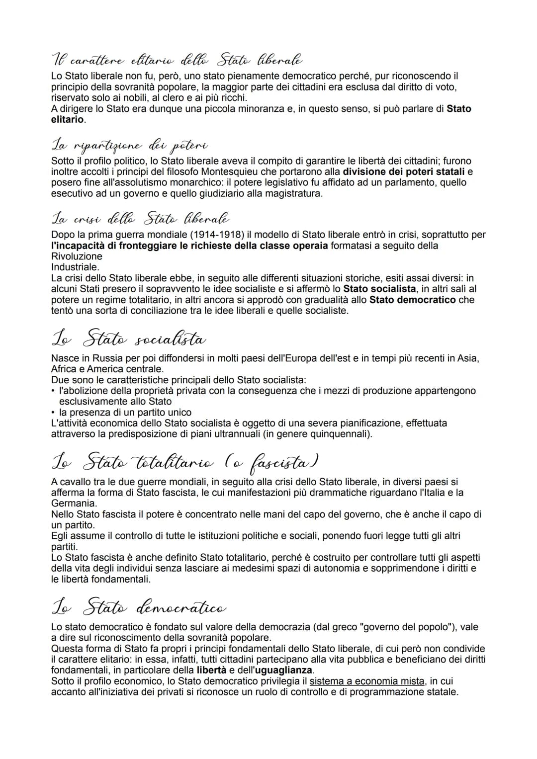 To
Stato e gli elementi costitutivi
Lo Stato può essere definito come l'organizzazione politica di un popolo presente in maniera
stabile sul