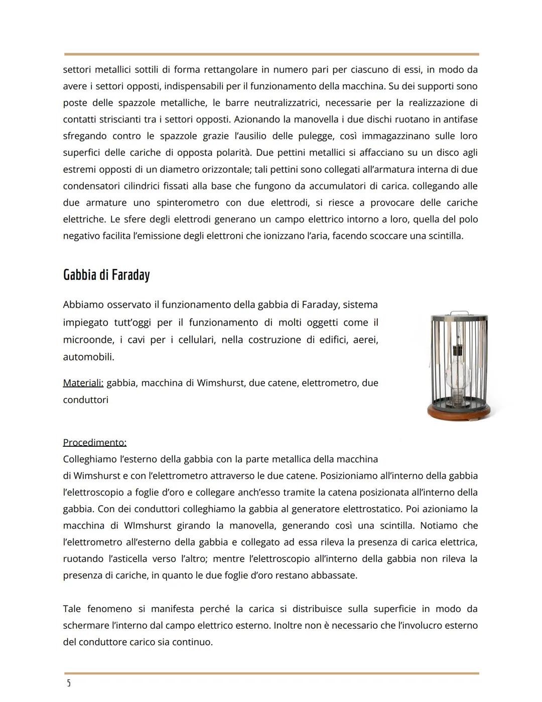 Giorgia D'Orazio IV P
ESPERIENZE DI ELETTROSTATICA
La carica elettrica è la capacità dei corpi di elettrizzarsi; ed è uno stato che i corpi 