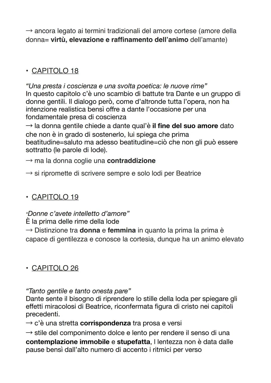 La vita nuova
CAPITOLO 1
"Libro della memoria"
Dante scrive che l'intenzione dell'opera è quella di scrivere di un
capitolo della sua memori