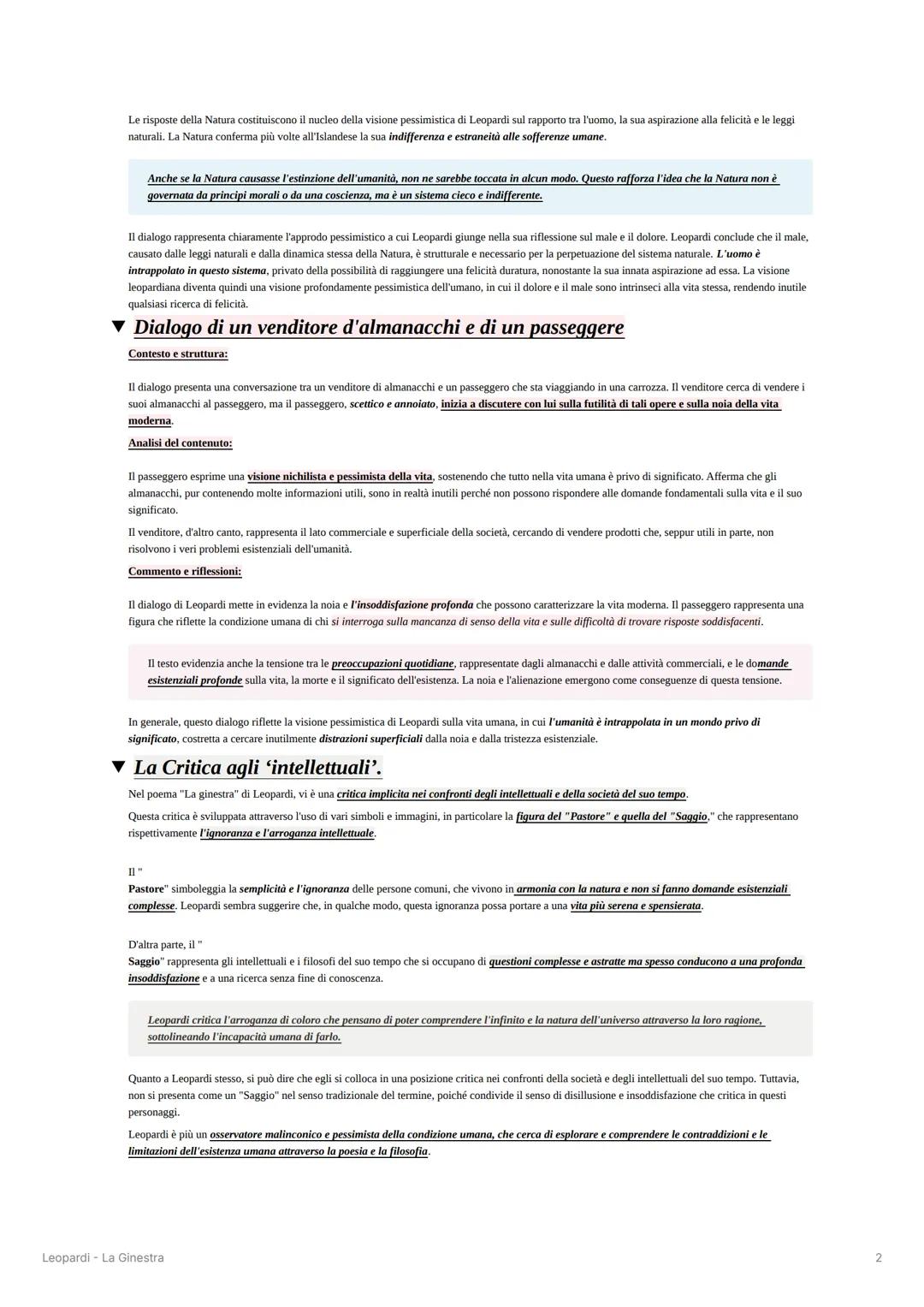 Leopardi - La Ginestra

▼ La Ginestra - Fiore dell'indifferenza.

"La ginestra" è uno dei poemi più emblematici di Giacomo Leopardi e offre 