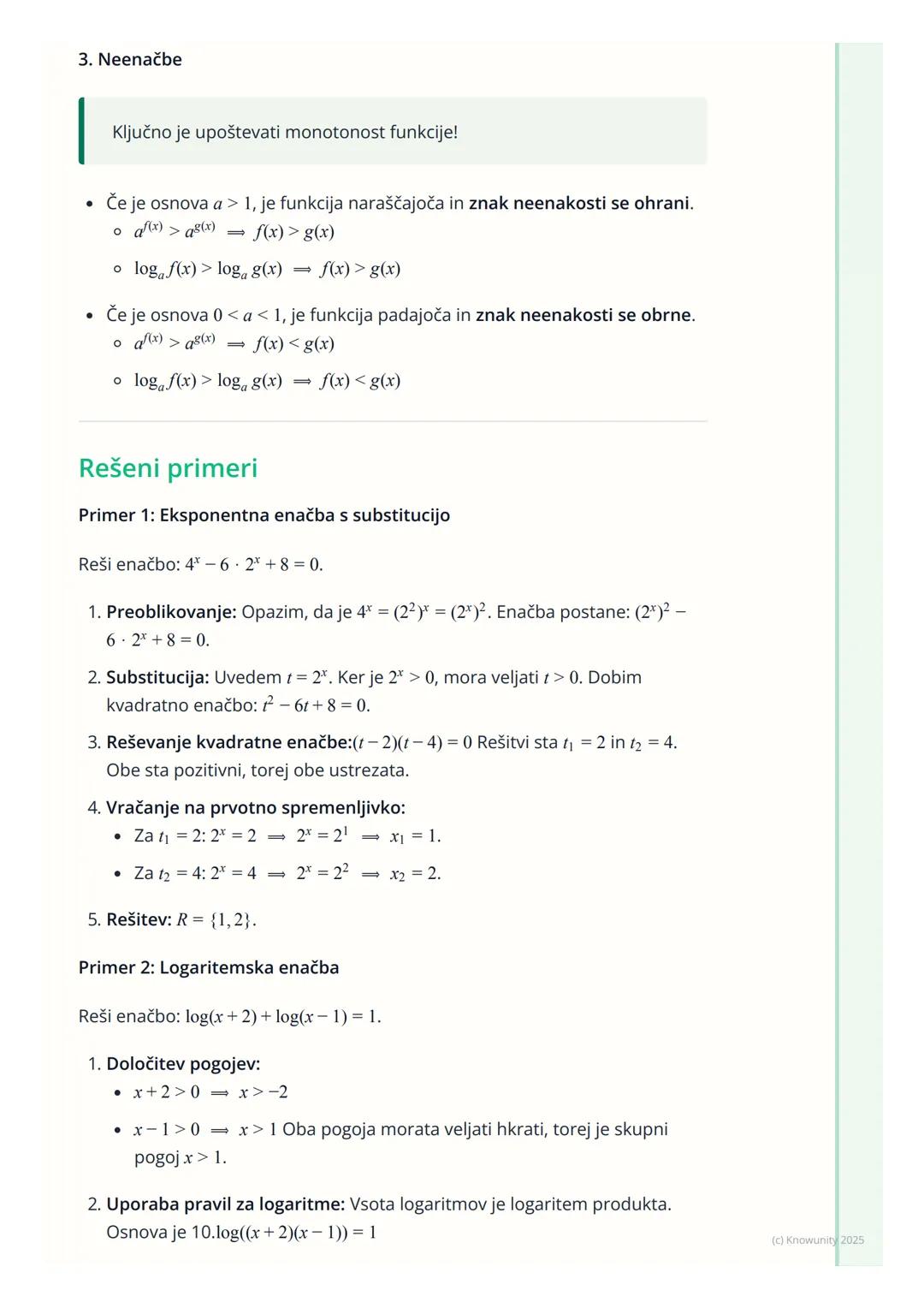 # Eksponentne in logaritemske
funkcije

Pregled eksponentnih in logaritemskih funkcij

To sta dve ključni družini funkcij, ki sta med seboj 