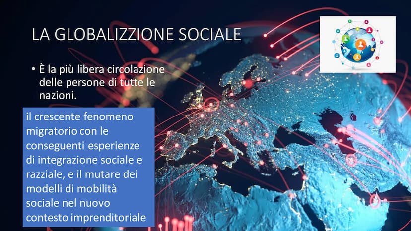 0
LA GLOBALIZZAZIONE
tit CHE COSA E'?
• La Globalizzazione è un grande
mercato senza frontiere dove
avviene uno scambio di beni,
denaro ma a