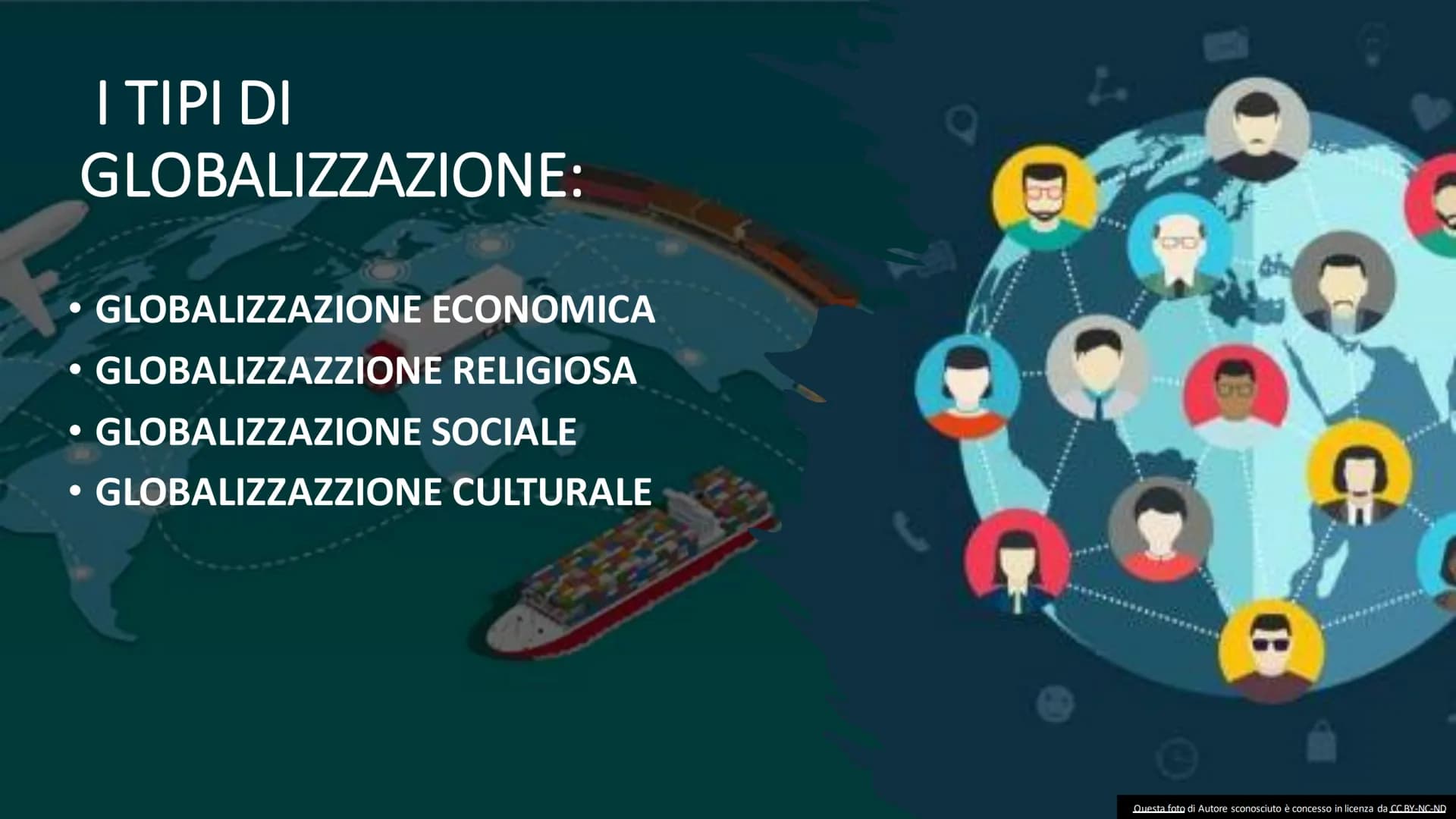 0
LA GLOBALIZZAZIONE
tit CHE COSA E'?
• La Globalizzazione è un grande
mercato senza frontiere dove
avviene uno scambio di beni,
denaro ma a