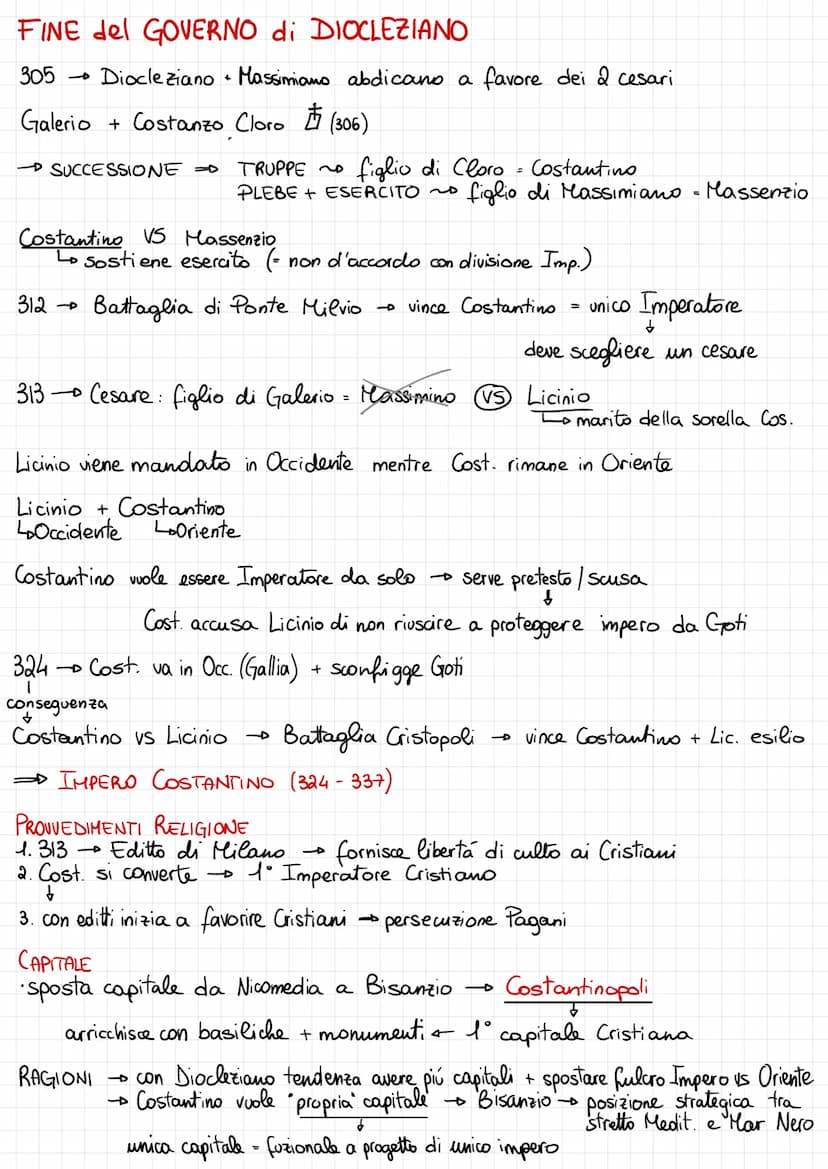 DIOCLEZIANO e la
DIVISIONE IMPERO,
COSTANTINO,
VALENTINIANO e VALENTE,
TEODOSIO e CADUTA
IMPERO RIFORMA IMPERO
.
Imperatore
Cesare
ITALIA
GA