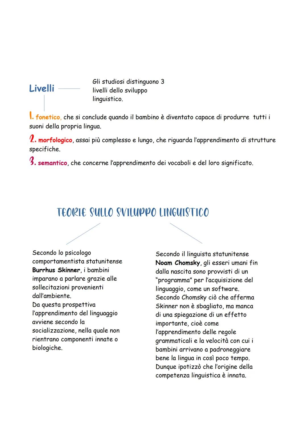 IL LINGUAGGIO
qualsiasi modalità di
comunicazione
l'essere umano è fatto di parole, l'importanza del linguaggio per l'evoluzione e
l'afferma