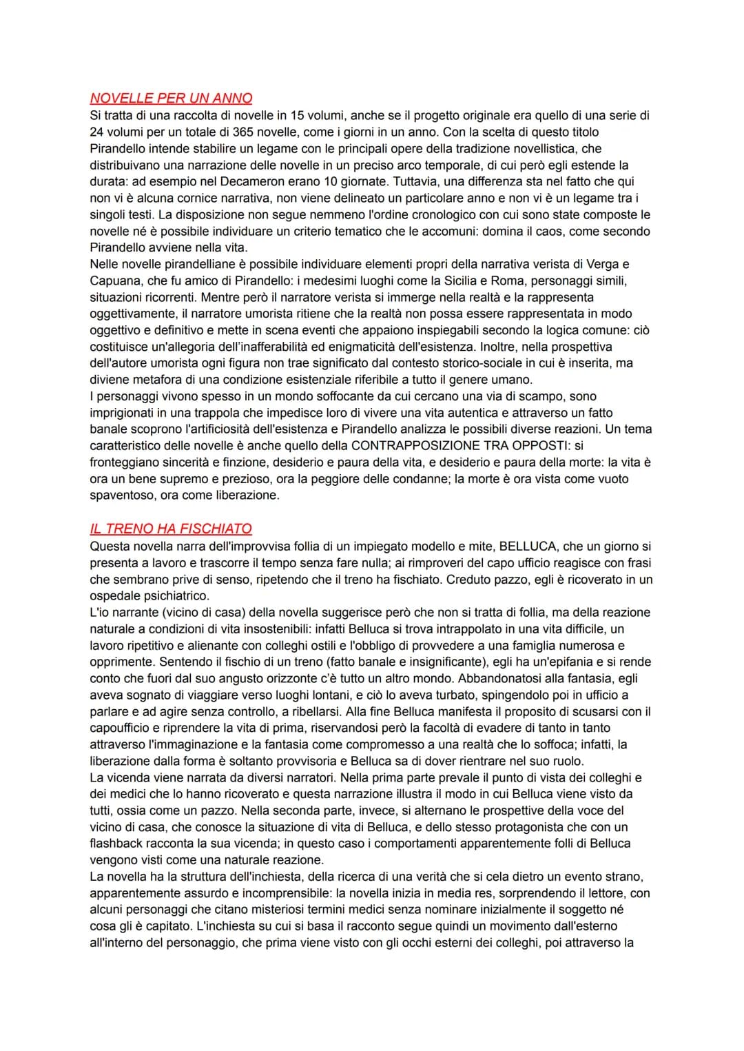 LA VITA
Luigi Pirandello nasce in Sicilia nel 1867, in un casale di campagna chiamato Caos. Ha un rapporto
difficile con il padre a causa de