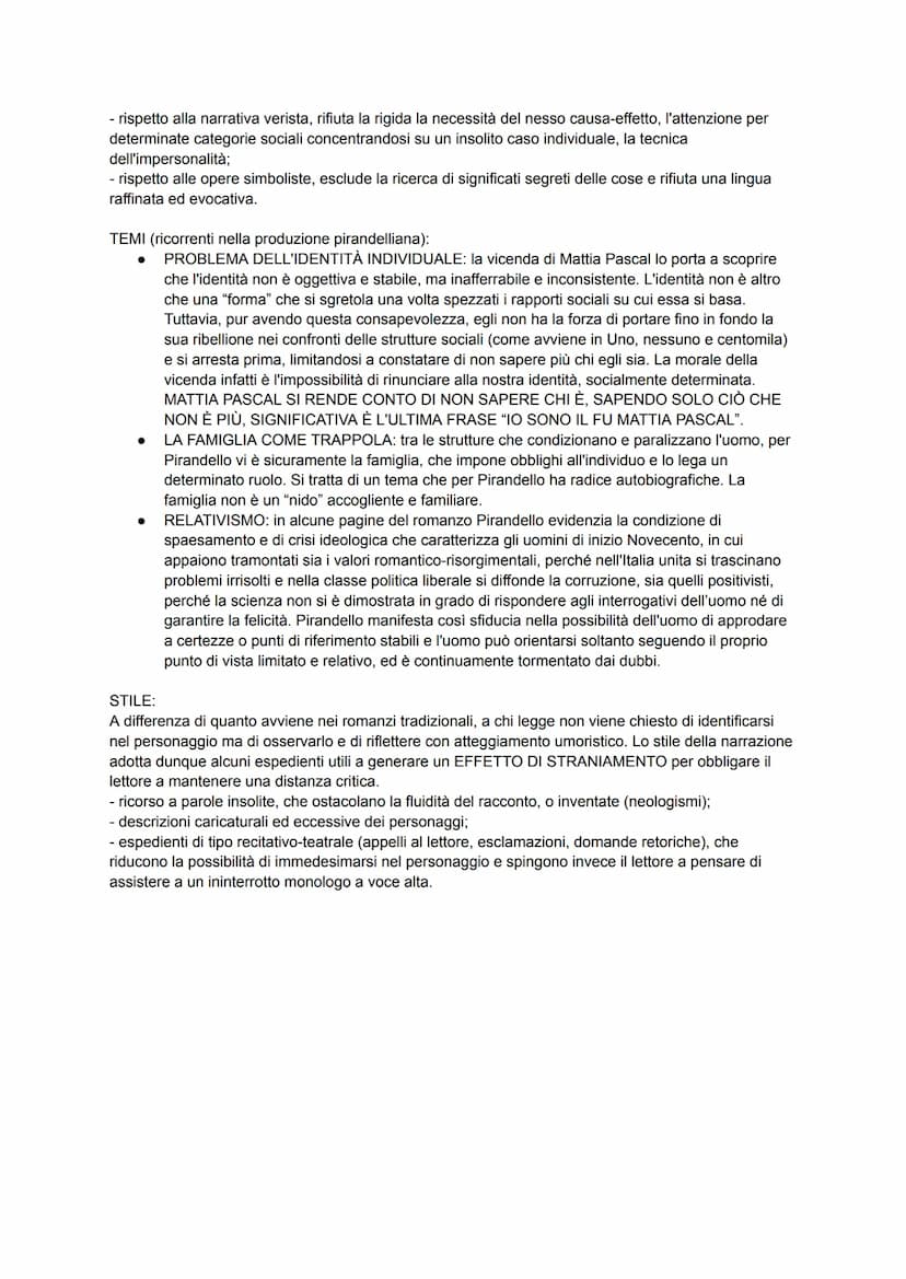 LA VITA
Luigi Pirandello nasce in Sicilia nel 1867, in un casale di campagna chiamato Caos. Ha un rapporto
difficile con il padre a causa de