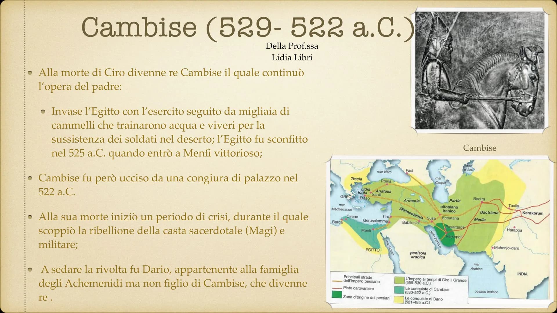 I Persiani
L'impero Achemenide, durato dal VI al IV secolo a.C.
Della Prof.ssa
Lidia Libri Dove ebbe origine?
• Provenivano dall'Altopiano I