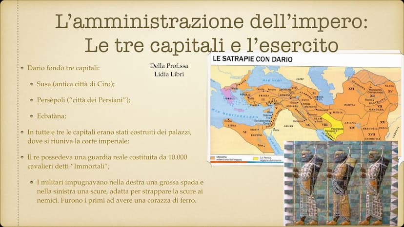 I Persiani
L'impero Achemenide, durato dal VI al IV secolo a.C.
Della Prof.ssa
Lidia Libri Dove ebbe origine?
• Provenivano dall'Altopiano I