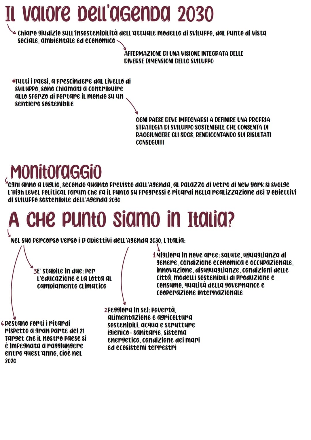 
<p>Il 25 settembre 2015 viene approvata dall'ONU (193 Paesi) l'Agenda 2030 per lo Sviluppo Sostenibile, articolata in 169 target. Si tratta