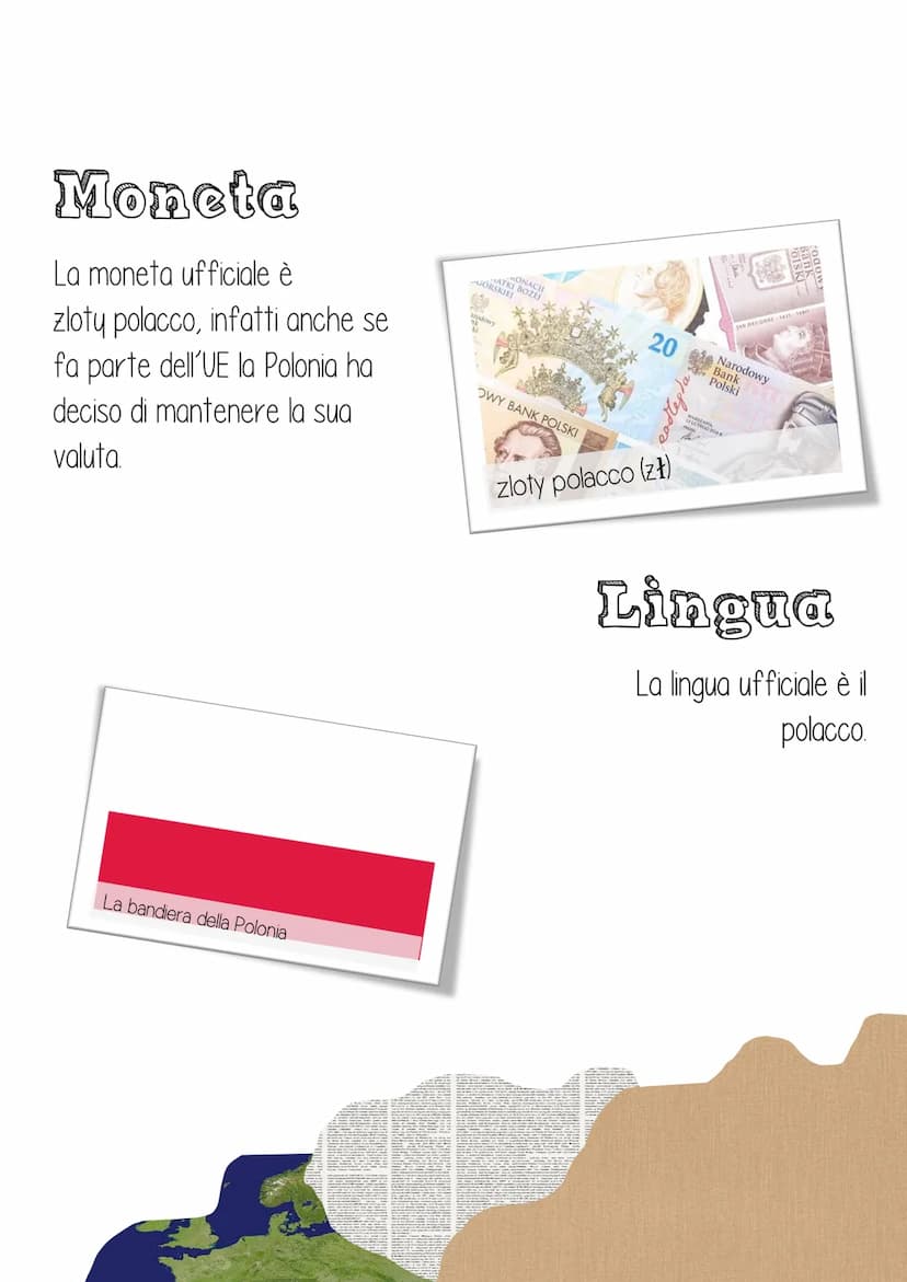 La Rotonia
Confini
La Polonia confina a ovest con la
Germania, a sud con la Repubblica
Ceca e la Slovacchia, a est con
I'Ucraina e la Bielor