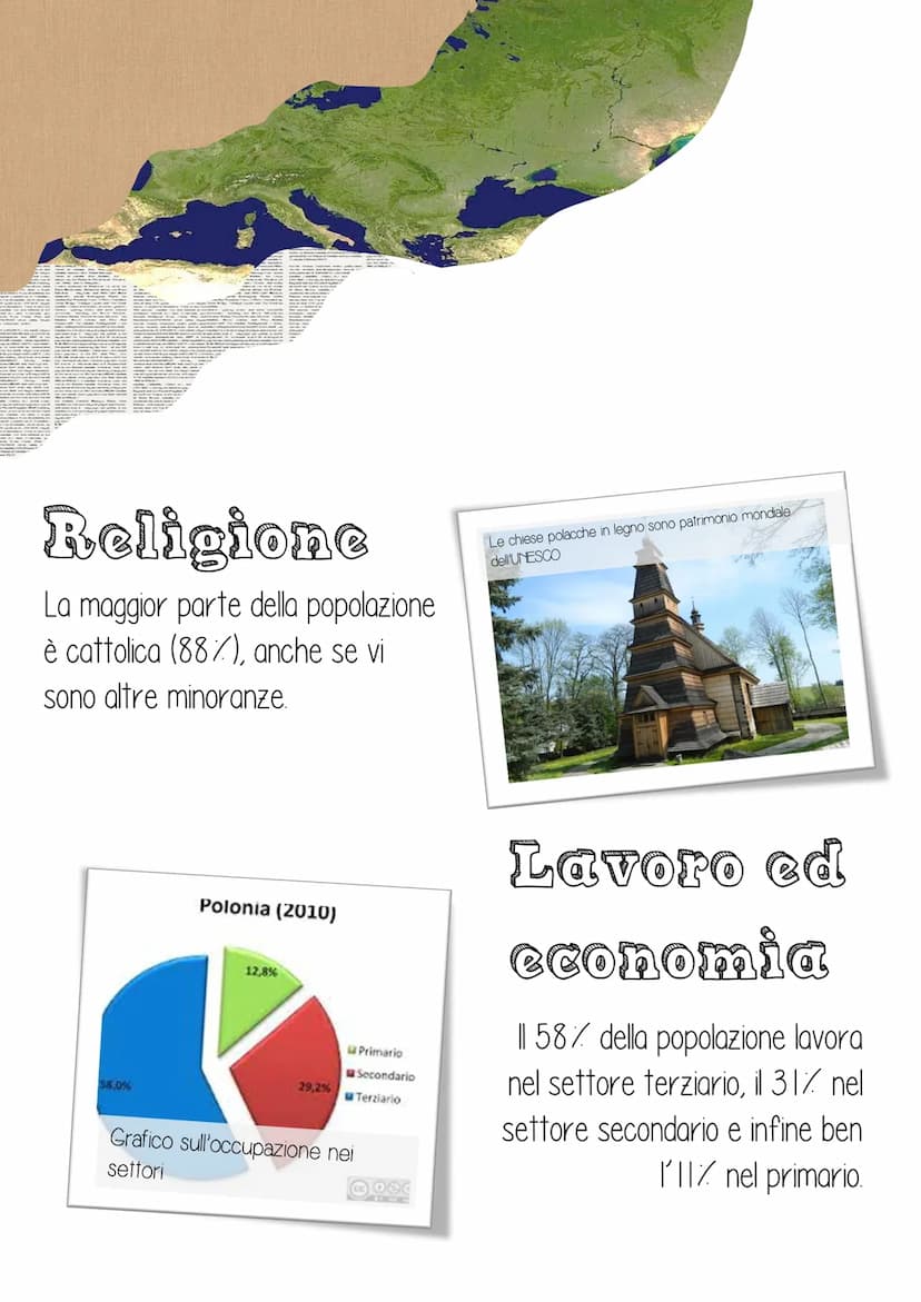 La Rotonia
Confini
La Polonia confina a ovest con la
Germania, a sud con la Repubblica
Ceca e la Slovacchia, a est con
I'Ucraina e la Bielor