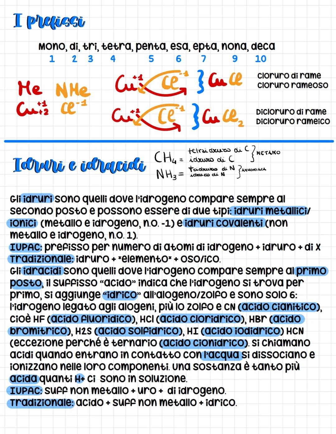 Chimica Nomenclatura
Tipologie
3 tipi di nomenclatura:
tradizionale: prima del 1959; Si basa sul calcolo del numero
di ossidazione
- Di Stoc