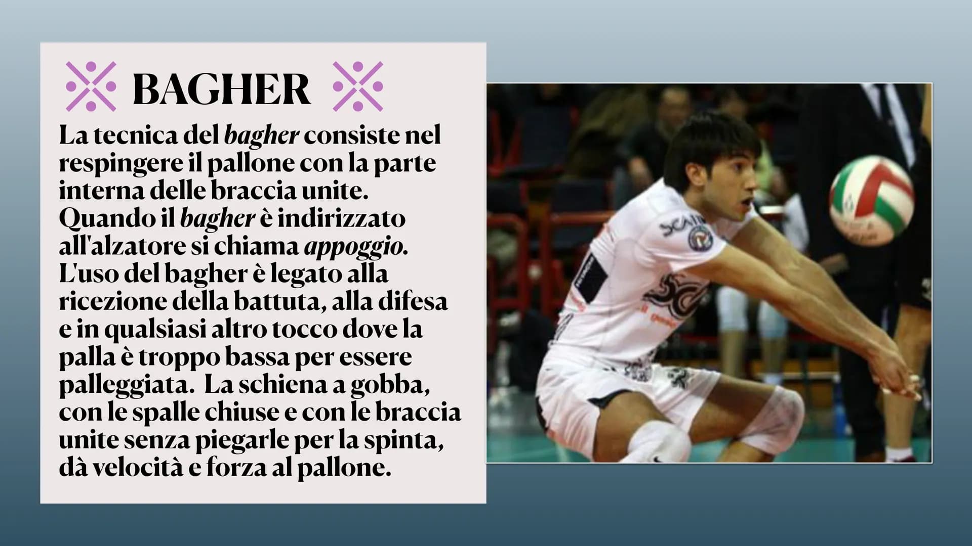 7
LA PALLAVOLO spo
14 INFORMAZIONI
GENERALI
La pallavolo è uno sport di squadra,
che si svolge tra due squadre con in
campo sei giocatori e 