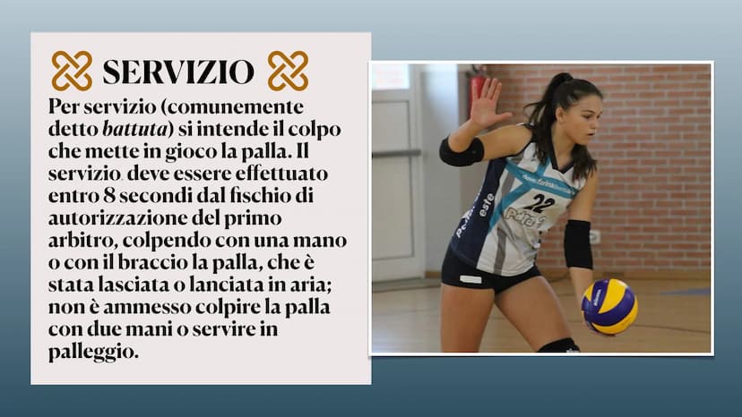 7
LA PALLAVOLO spo
14 INFORMAZIONI
GENERALI
La pallavolo è uno sport di squadra,
che si svolge tra due squadre con in
campo sei giocatori e 
