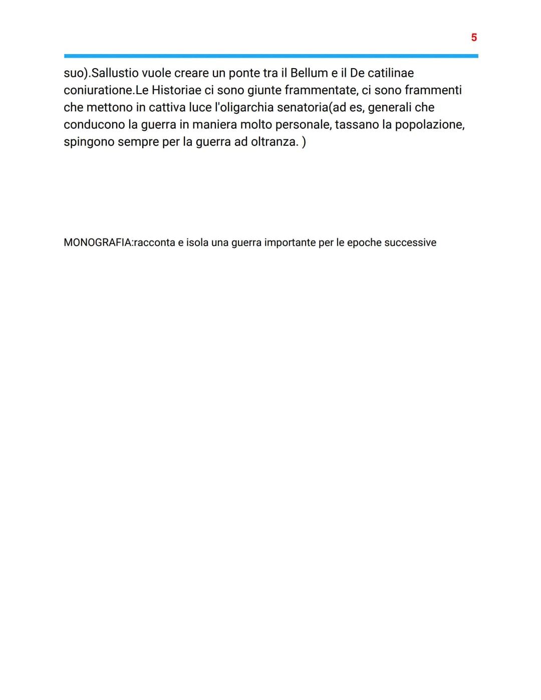 
<p>Nato nell'86 a.C. e morto nel 35 a.C., si suppone che Sallustio appartenesse alla nobiltà municipale. Durante il periodo difficile di Ro