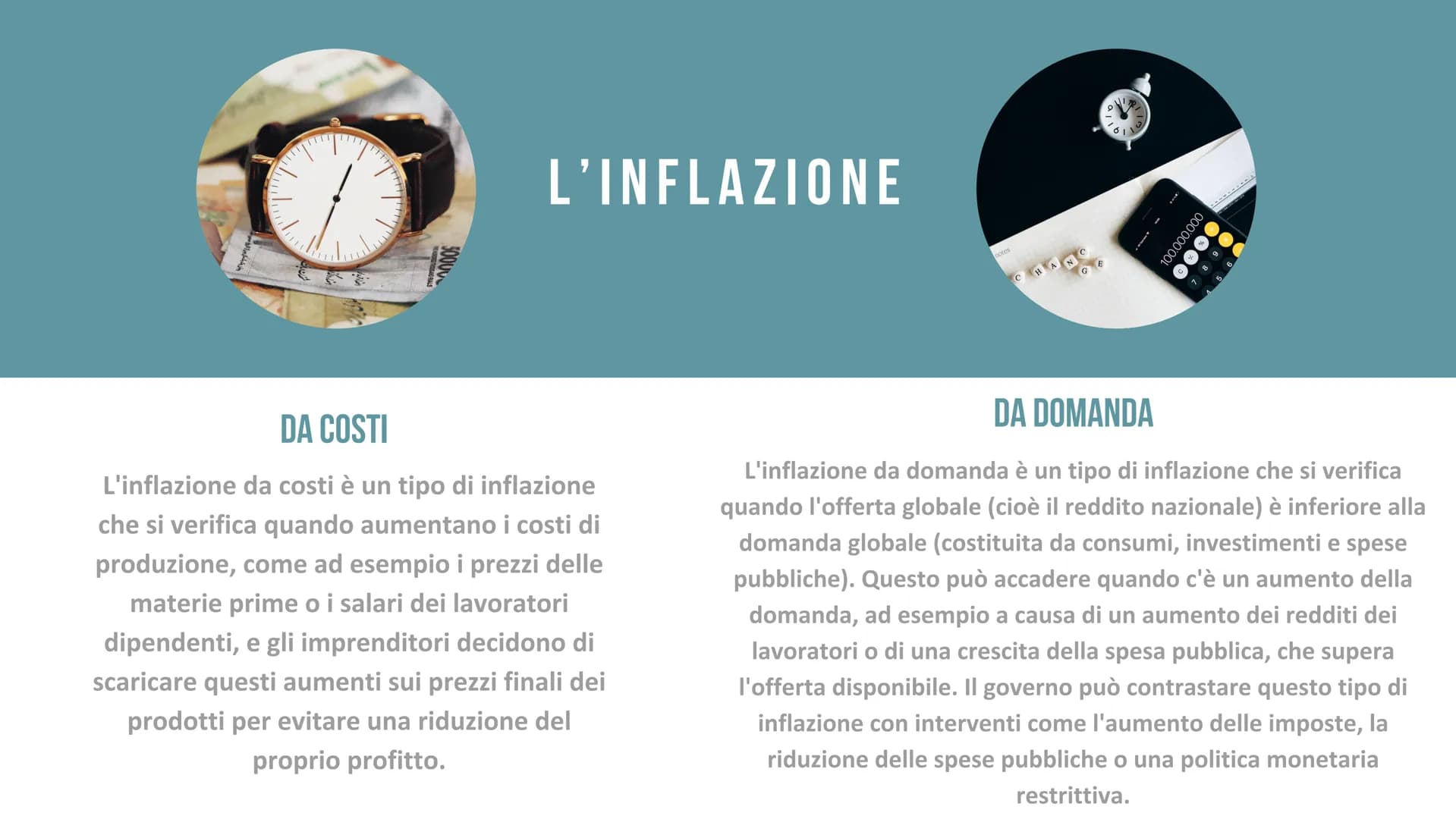 # INFLAZIONE # COS'É L'INFLAZIONE?

L'inflazione è un fenomeno economico
che si verifica quando i prezzi dei beni e
dei servizi aumentano co