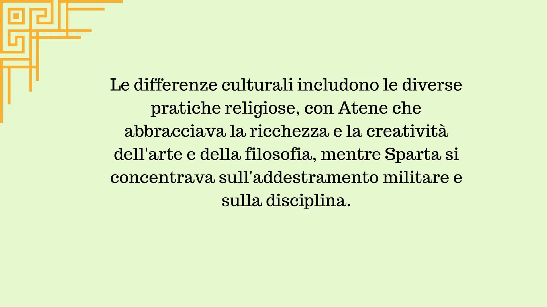 LE DIFFERENZE TRA SPARTA E
ATENE BREVE PANORAMICA DELLE DUE CITTȧ-STATO
Sparta e Atene rappresentano due
modelli distinti di società nell'an