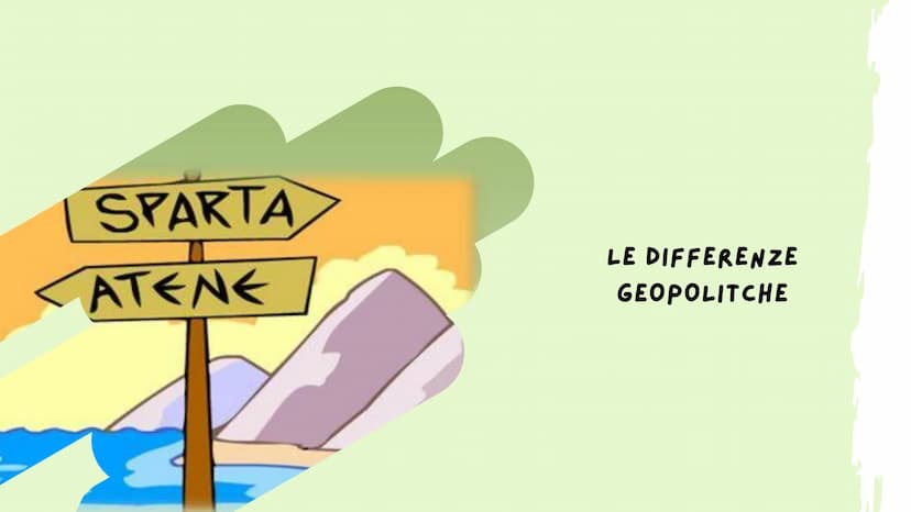 LE DIFFERENZE TRA SPARTA E
ATENE BREVE PANORAMICA DELLE DUE CITTȧ-STATO
Sparta e Atene rappresentano due
modelli distinti di società nell'an