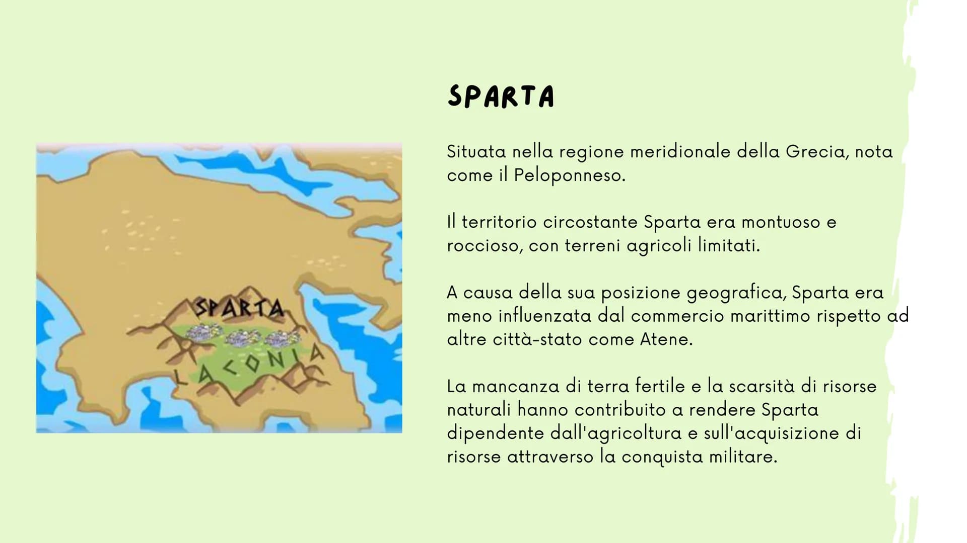 LE DIFFERENZE TRA SPARTA E
ATENE BREVE PANORAMICA DELLE DUE CITTȧ-STATO
Sparta e Atene rappresentano due
modelli distinti di società nell'an