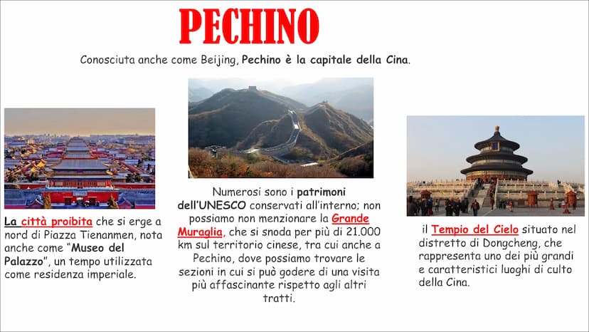 LA CINA
La regione cinese è formata da tre stati:Cina, Taiwan e Mongolia.
La sola Cina si estende per 9,6 milion km² con i suoi 1,3 miliardi