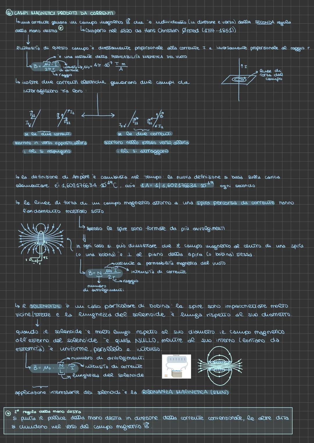 # INTERAZIONI MAGNETICHE E CAMPI MAGNETICI

@ LA FORZA DI LORENTZ

La su una canca elecinos $q^+$ in moto con velocirta $\vec{v}$ in un camp