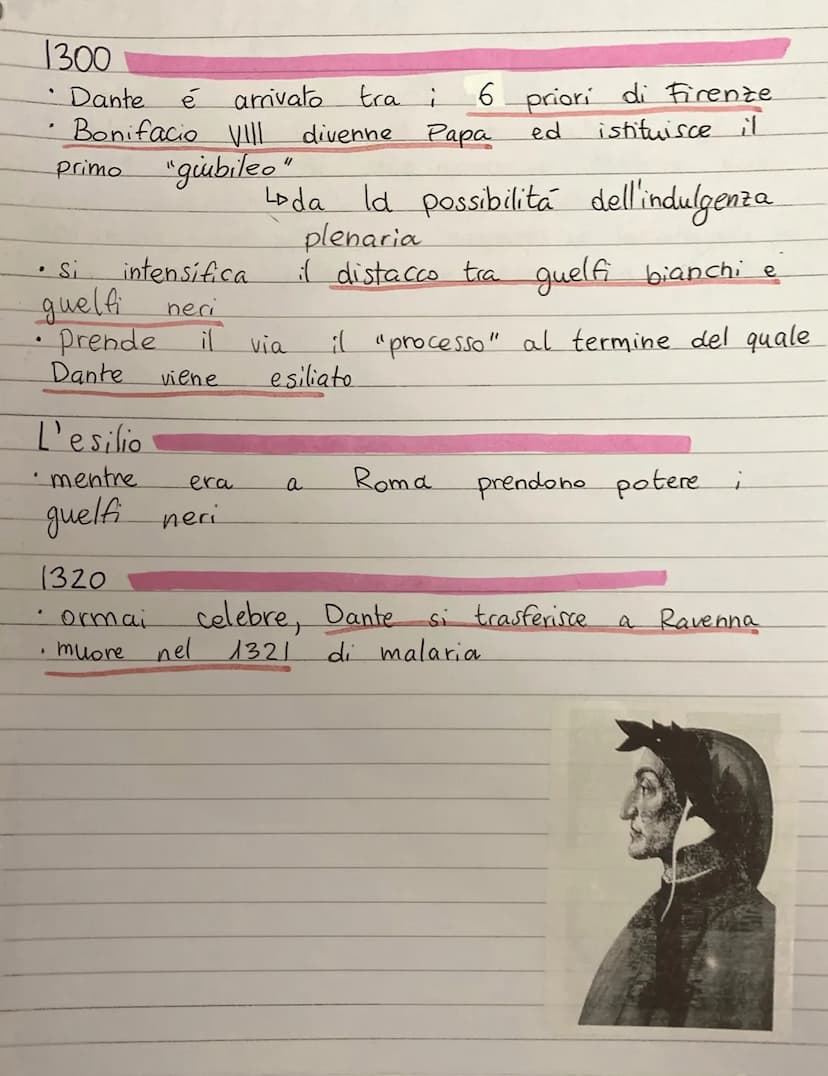 DANTE ALIGHIERI
scrittore de
aggiunta dopo
Chi era ?
Firenze
●
.
.
• lo
fosse
scopo
del
il "volgare per eccellenza"
Lo tempo dei
"ducati
• p