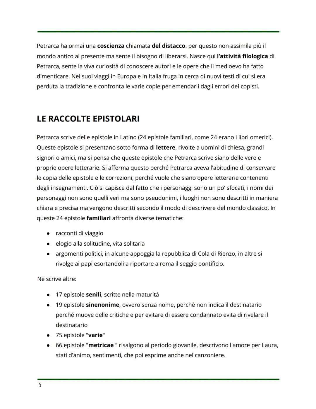 letteratura
FRANCESCO PETRARCA
capitolo cinque
LA VITA
Petrarca nasce nel 1304, ad Arezzo, da una famiglia fiorentina di condizione borghese