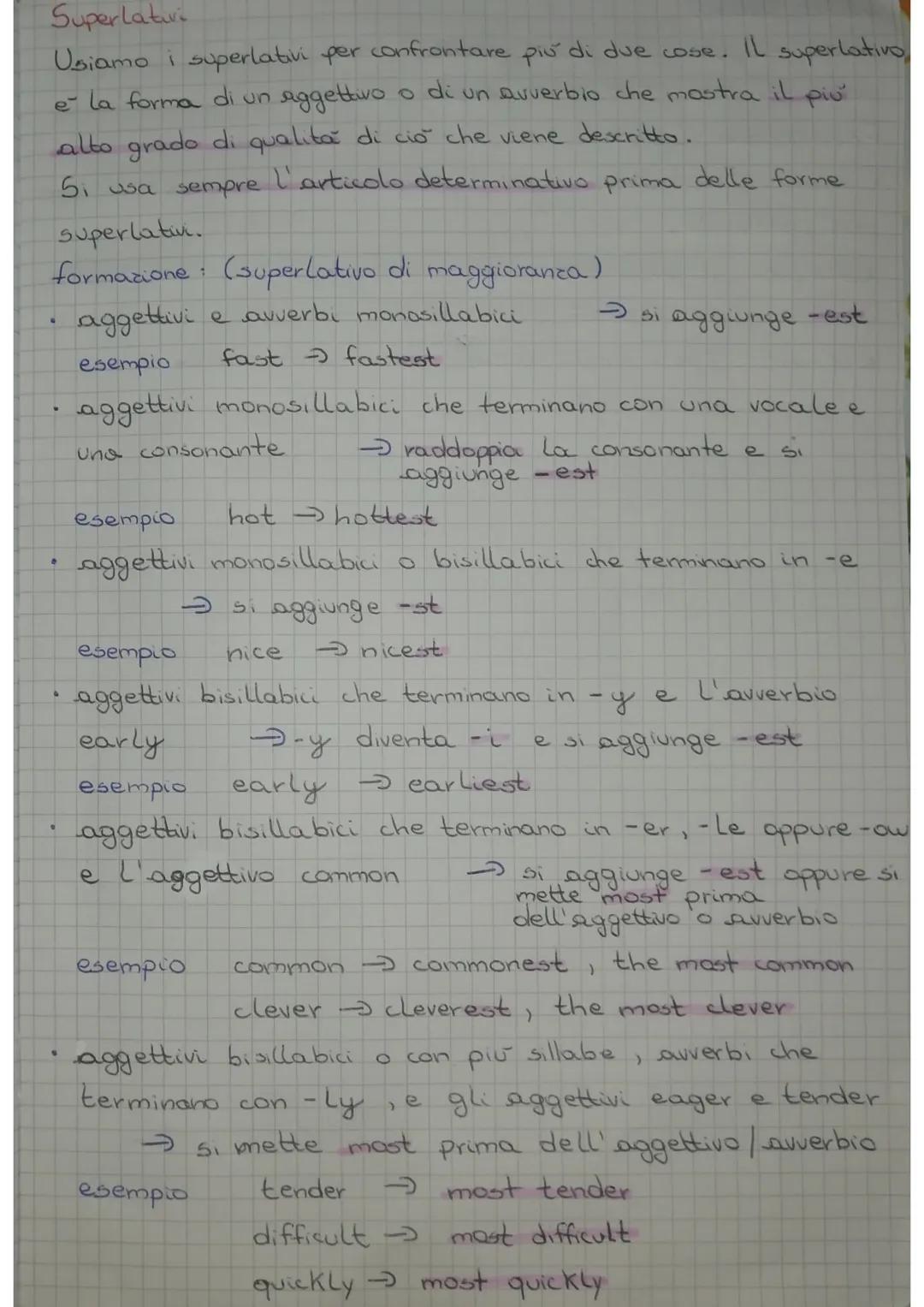I
●
Comparativi.
COMPARATIVO
DI MAGGIORANZA serve per esprimere un
confronto tra il primo e il secondo termine di paragone.
Per gli aggettiv
