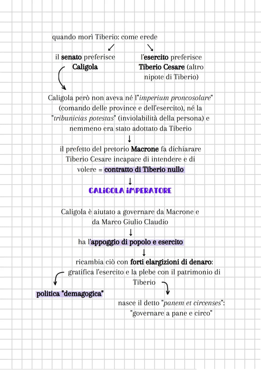 LA DINASTIA GIULIO-CLAUDIA
la monarchia a Roma era "di fatto ma non di diritto"
↓
di fatto c'era una monarchia, cioè il potere nelle
mani di