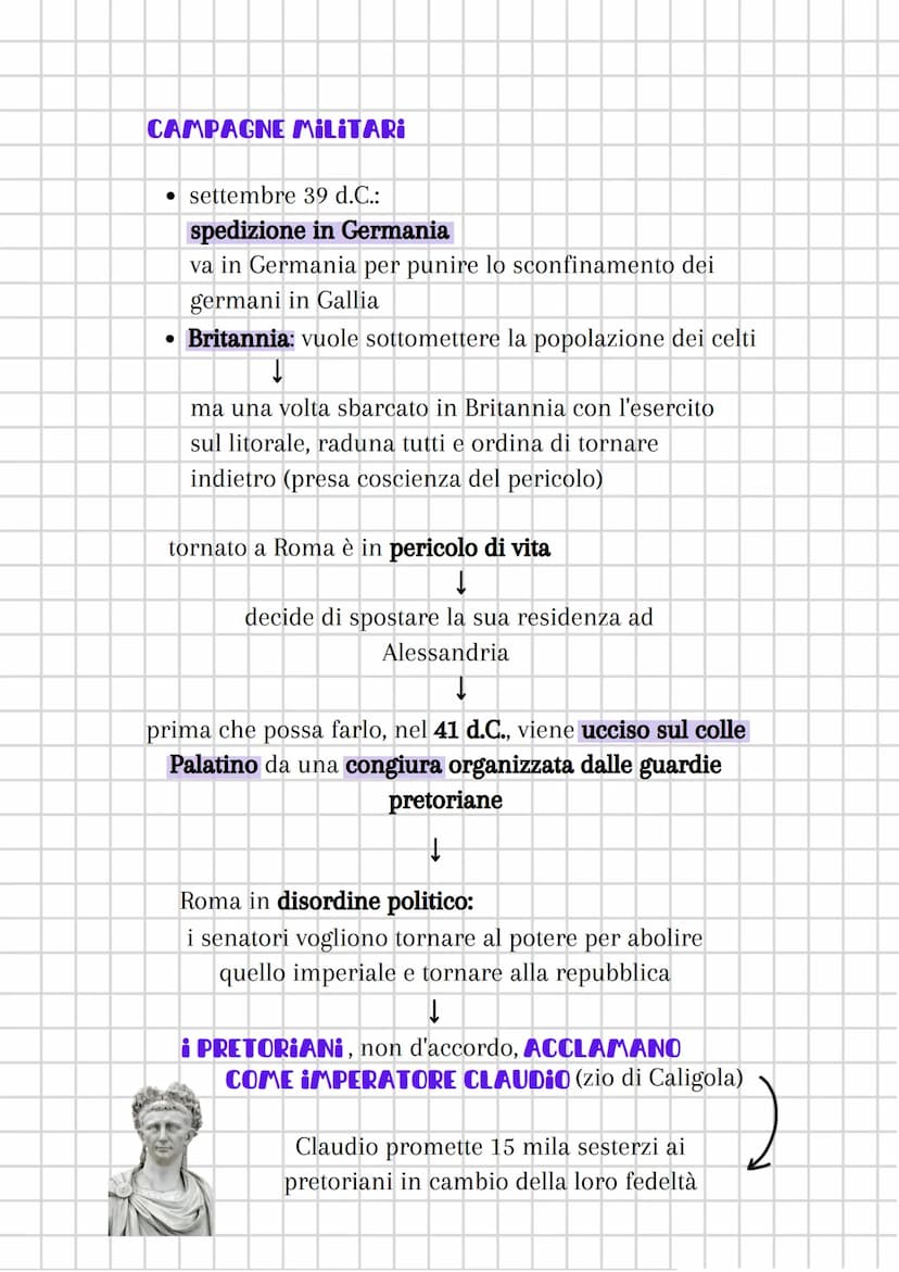 LA DINASTIA GIULIO-CLAUDIA
la monarchia a Roma era "di fatto ma non di diritto"
↓
di fatto c'era una monarchia, cioè il potere nelle
mani di