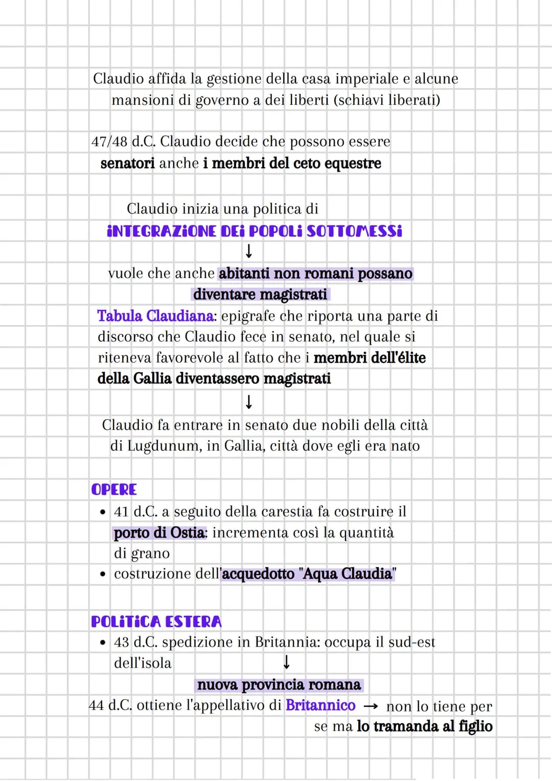 LA DINASTIA GIULIO-CLAUDIA
la monarchia a Roma era "di fatto ma non di diritto"
↓
di fatto c'era una monarchia, cioè il potere nelle
mani di