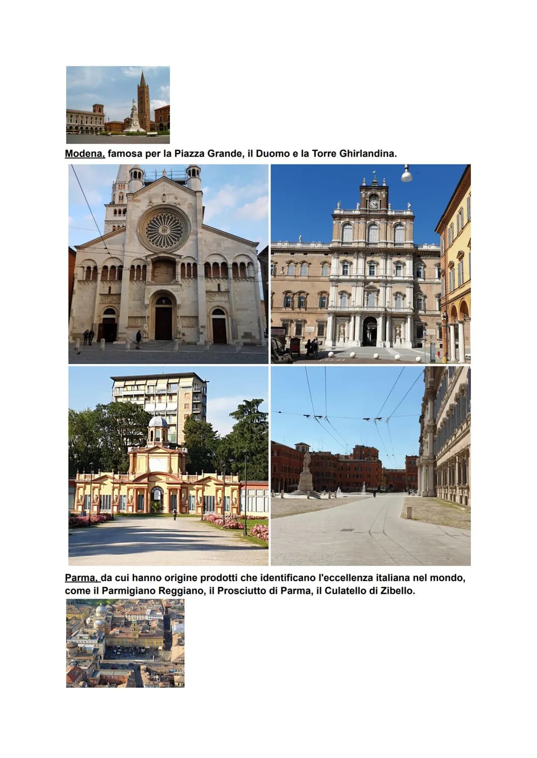 Emilia-Romagna
Piacenza
Parma
EMILIA
Reggio Emilia
ROMAGNA
Modena
Ferrara
Ravenna
Bologna
Forlì-
Cesena
L'Emilia Romagna è una regione itali