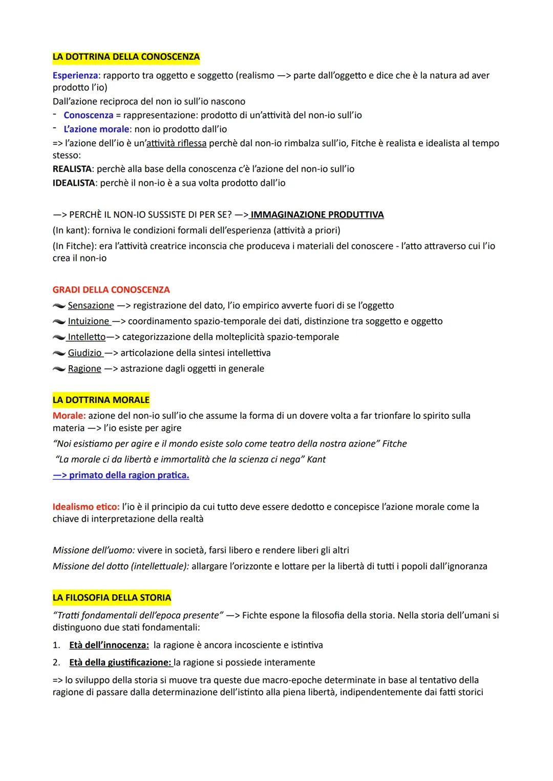 FITCHE
BIOGRAFIA
Nasce da una famiglia povera (1762)
- studia teologia a Jena e Lipsia
Lavora come precettore in Germania e a Zurigo, succes