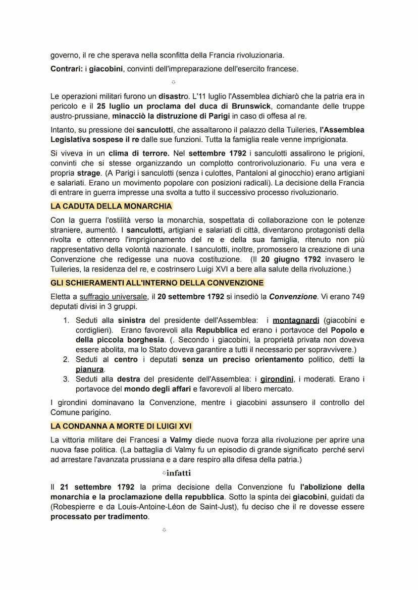 LA SITUAZIONE ECONOMICA E SOCIALE
Alla fine del Settecento l'80% della popolazione lavorava e viveva nelle campagne. in
Francia il 30% delle