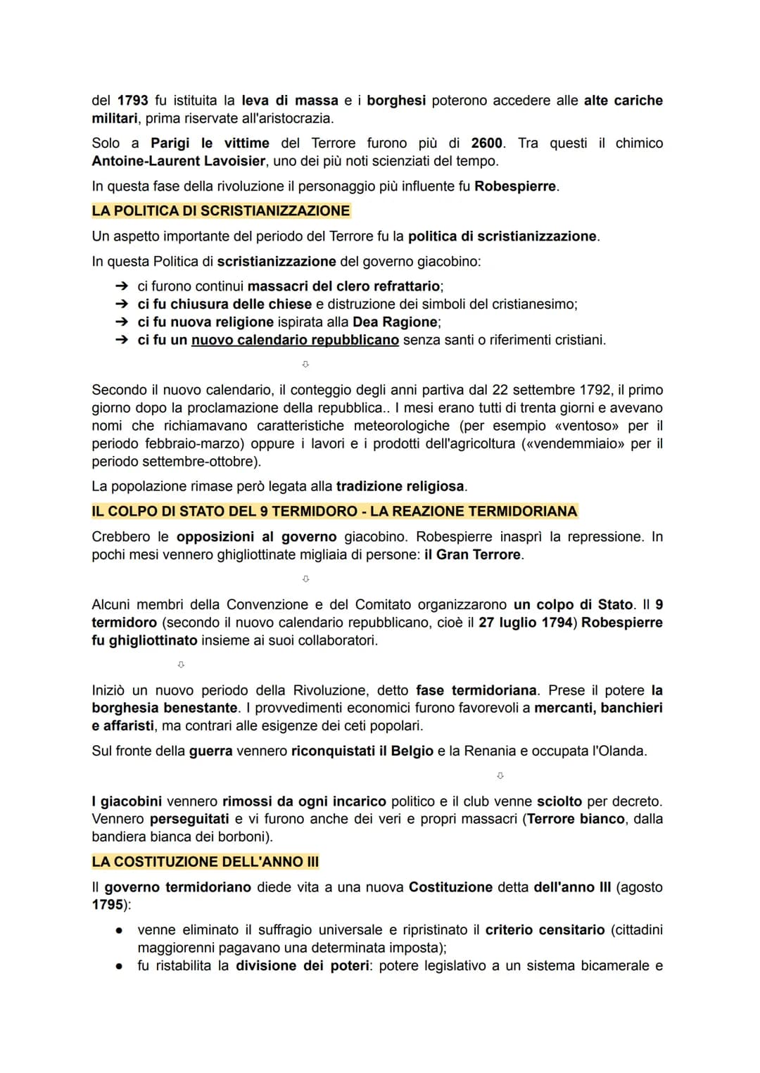 LA SITUAZIONE ECONOMICA E SOCIALE
Alla fine del Settecento l'80% della popolazione lavorava e viveva nelle campagne. in
Francia il 30% delle