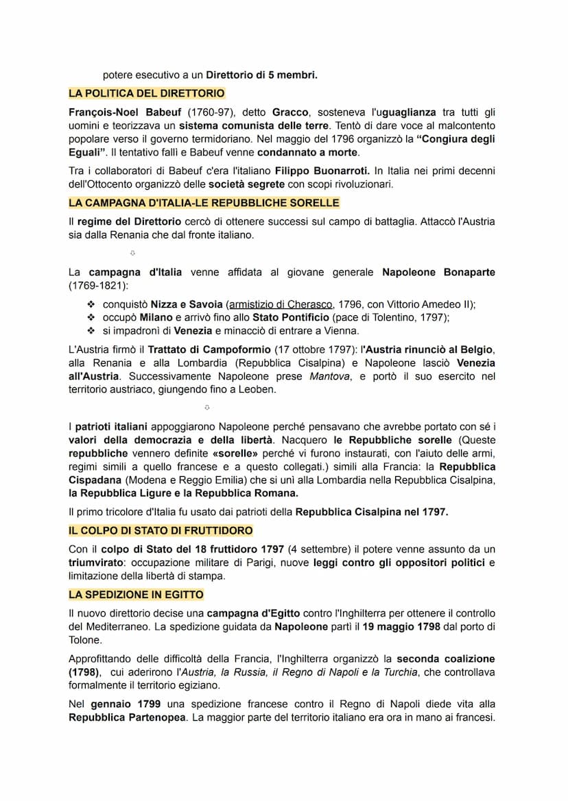 LA SITUAZIONE ECONOMICA E SOCIALE
Alla fine del Settecento l'80% della popolazione lavorava e viveva nelle campagne. in
Francia il 30% delle