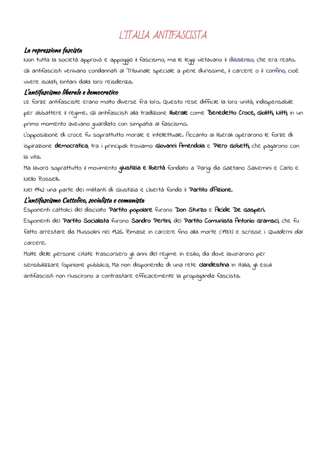 L'ITALIA TRA LE DUE GUERRE: IL FASCISMO
IL "BIENNIO ROSSO"
Crisi e malcontento nella società italiana
Alla fine della prima guerra mondiale 