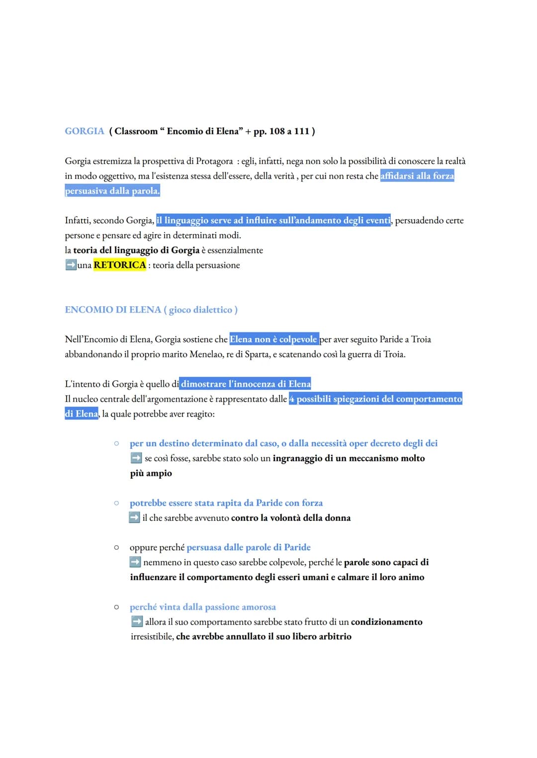 DEMOCRITO (pp. 72 a 75 + Classroom)
Democrito identifica l'ESSERE con la pluralità di elementi materiali che egli definisce ATOMI
Non essere