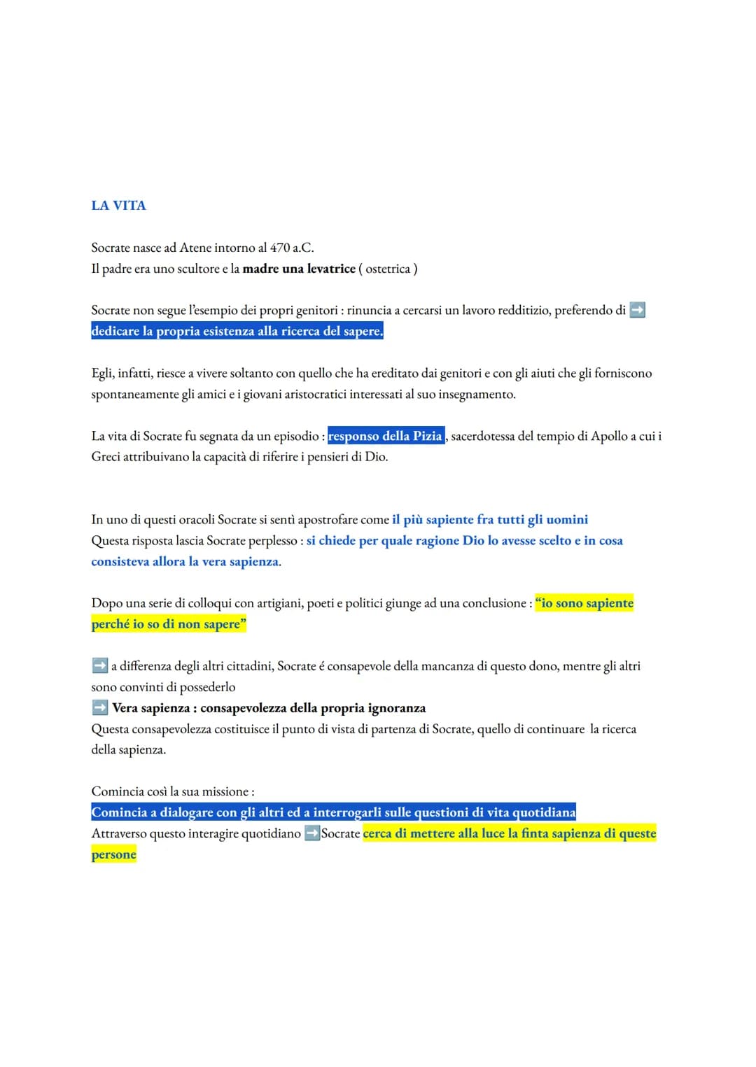 DEMOCRITO (pp. 72 a 75 + Classroom)
Democrito identifica l'ESSERE con la pluralità di elementi materiali che egli definisce ATOMI
Non essere