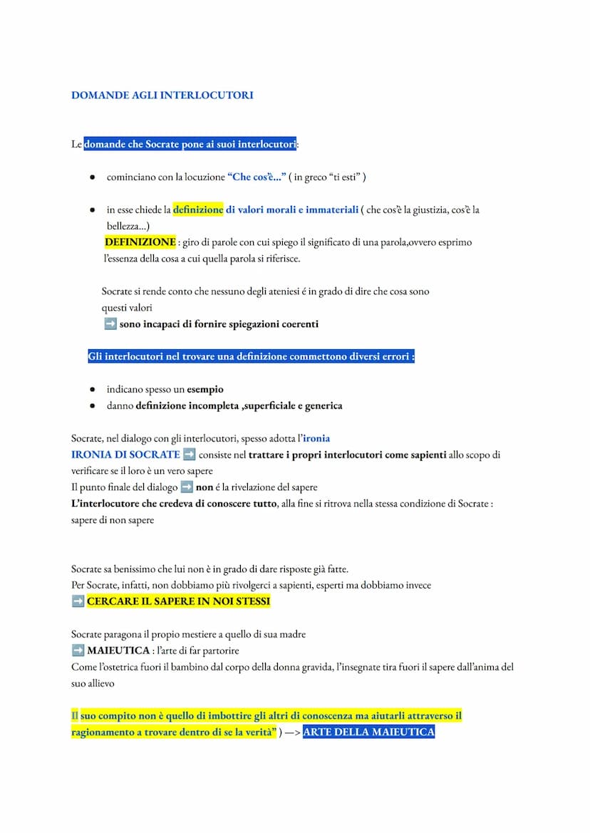 DEMOCRITO (pp. 72 a 75 + Classroom)
Democrito identifica l'ESSERE con la pluralità di elementi materiali che egli definisce ATOMI
Non essere