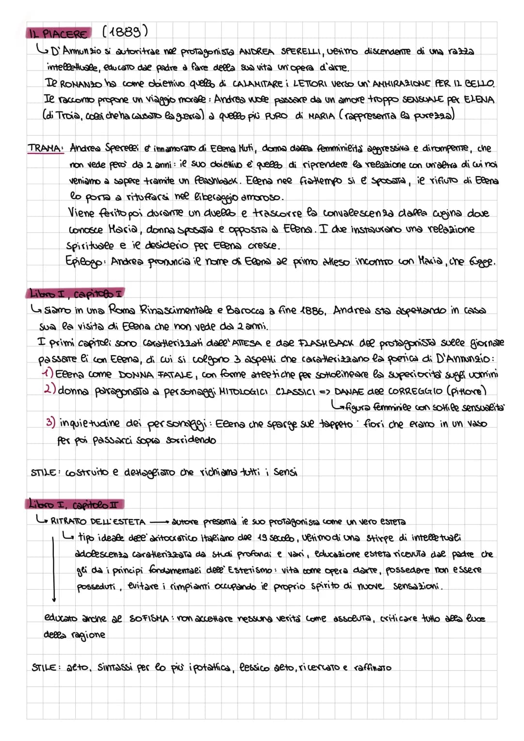 GABRIELE D'ANNUNZIO
Gespeora diversi generi letterari: poesia lirica e epica, romanzi, novelfe, teatro, Cronaca, critica....
↓
{
VARIETA DEI