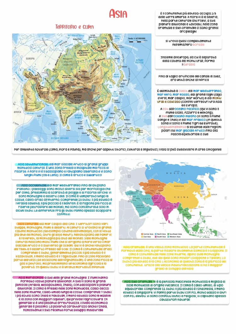 Know Asia-Territorio,clima, popolazione, storia ed economia thumbnail