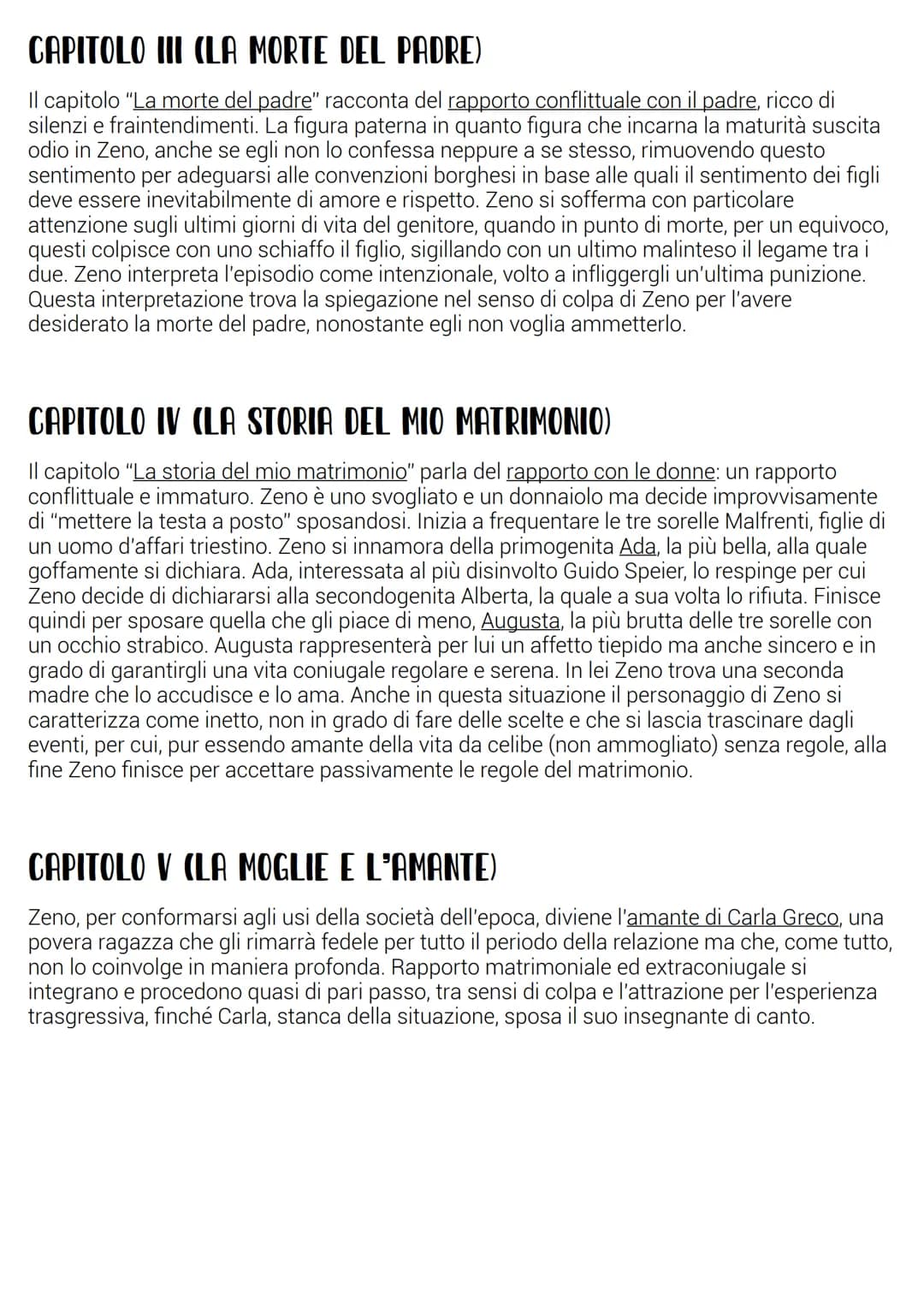 LA COSCIENZA DI ZENO
Zeno Cosini, un benestante borghese proveniente da Trieste, scrive un diario,
sotto consiglio del suo psicanalista, in 